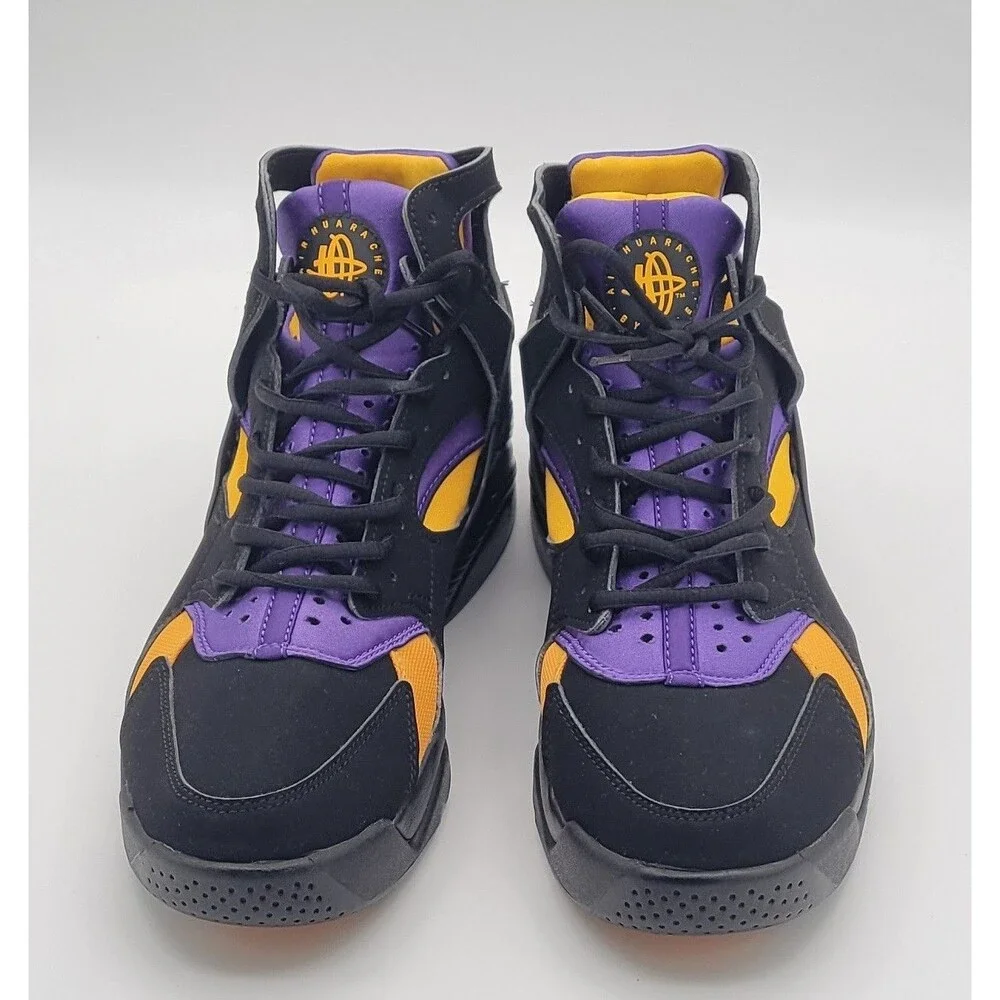 Nike Air Flight Huarache Lakers Away Kobe FD0188 001 Men Size 9